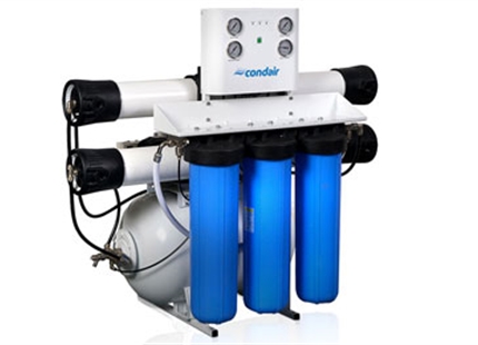 PureFlo RO (Ters Osmoz) su filtresi saatte 500 litre filtre ediyor